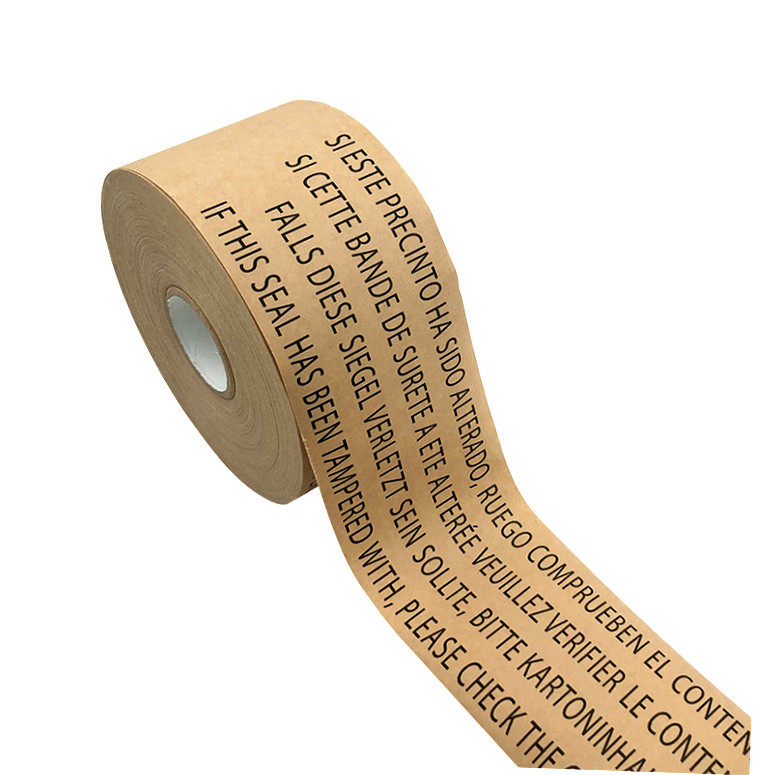 Packing Self Adhesive Kraft Paper Tape custom printed tape