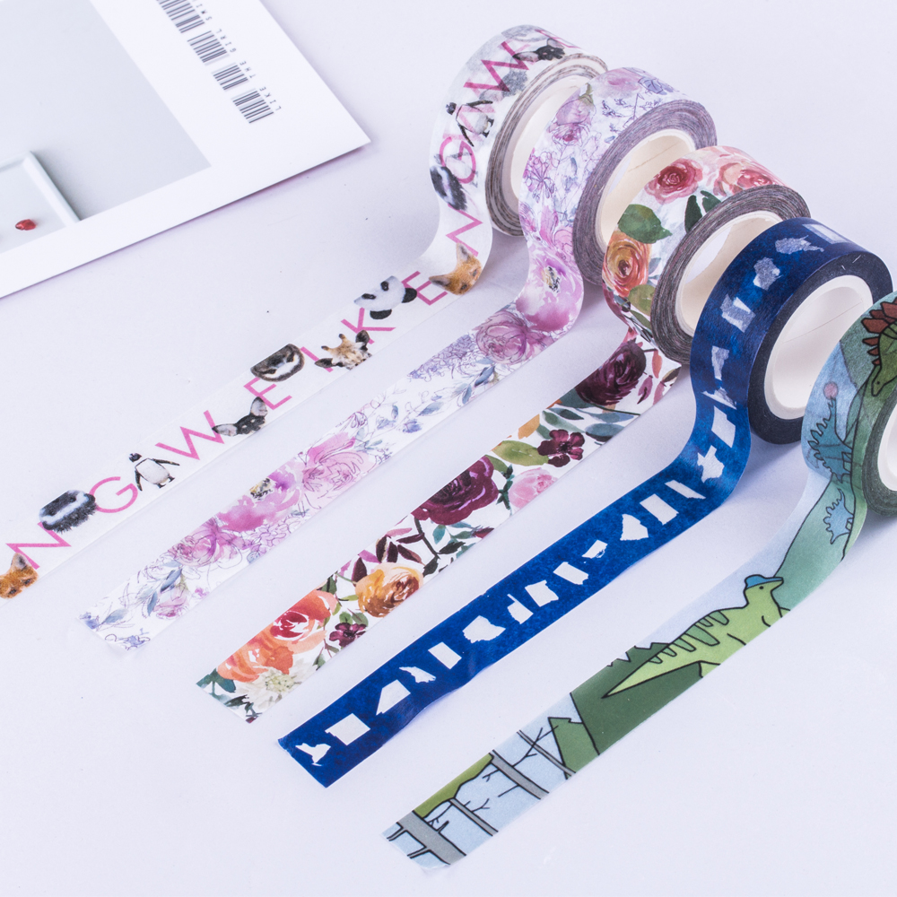 Japanese Washi Tape Custom Custom Printed Tape