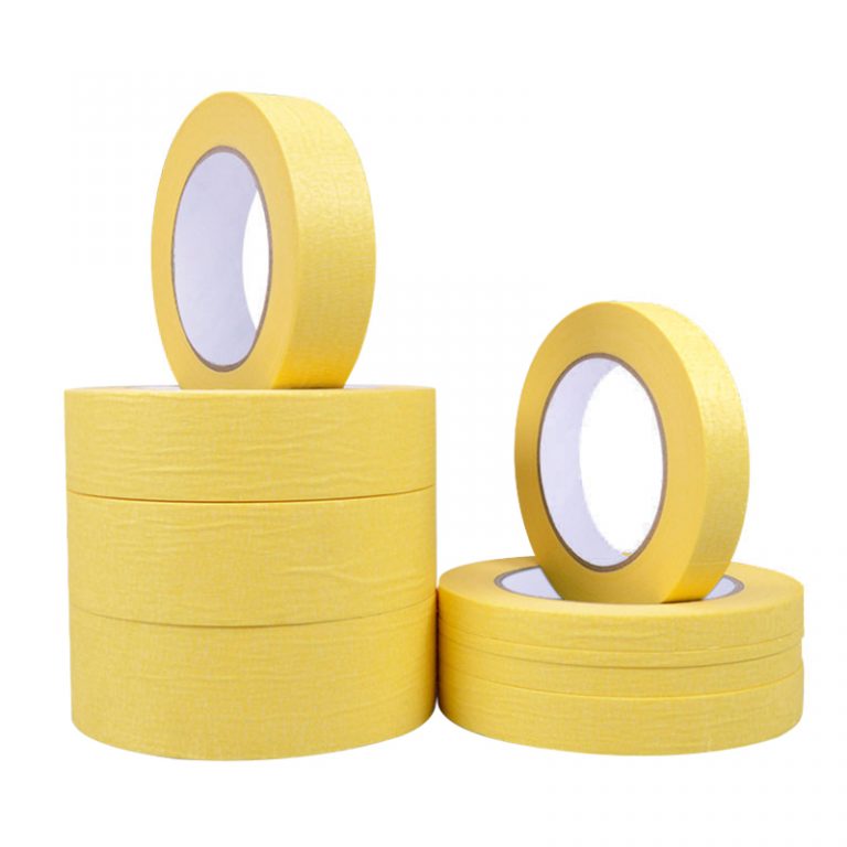 120 Degree Yellow Masking Tape | custom printed tape